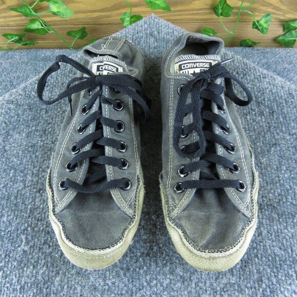 Converse Men's Rare Chuckout Ox Knit Sneaker Gray Canvas Size 8M Used 2025 - Picture 2 of 7